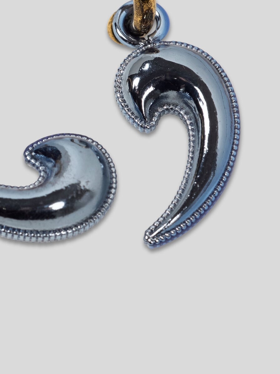 ETRO ミニメタリック ペイズリーディテール ピア ス片方のみ ETRO ミニ