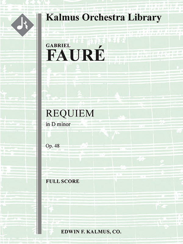 Requiem, Op. 48 (final version, 1900): Mass, Full Orchestra