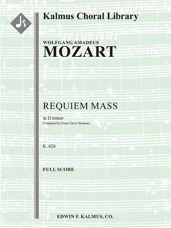 Requiem Mass in D minor, K. 626: Mass, Orchestra Accompaniment