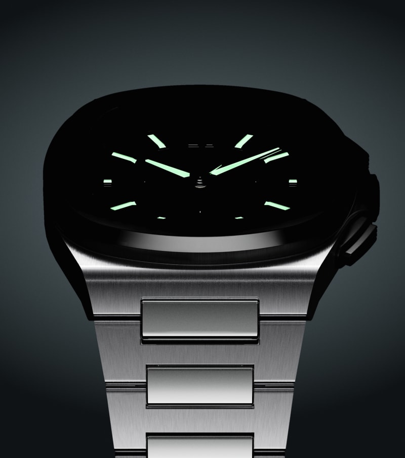 JX1 Chronograph Watch - Silver - JAXXON