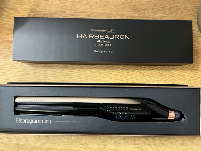 美品・正規品】ヘアビューロン4D Plus ストレート 5回使用 箱/保証書有