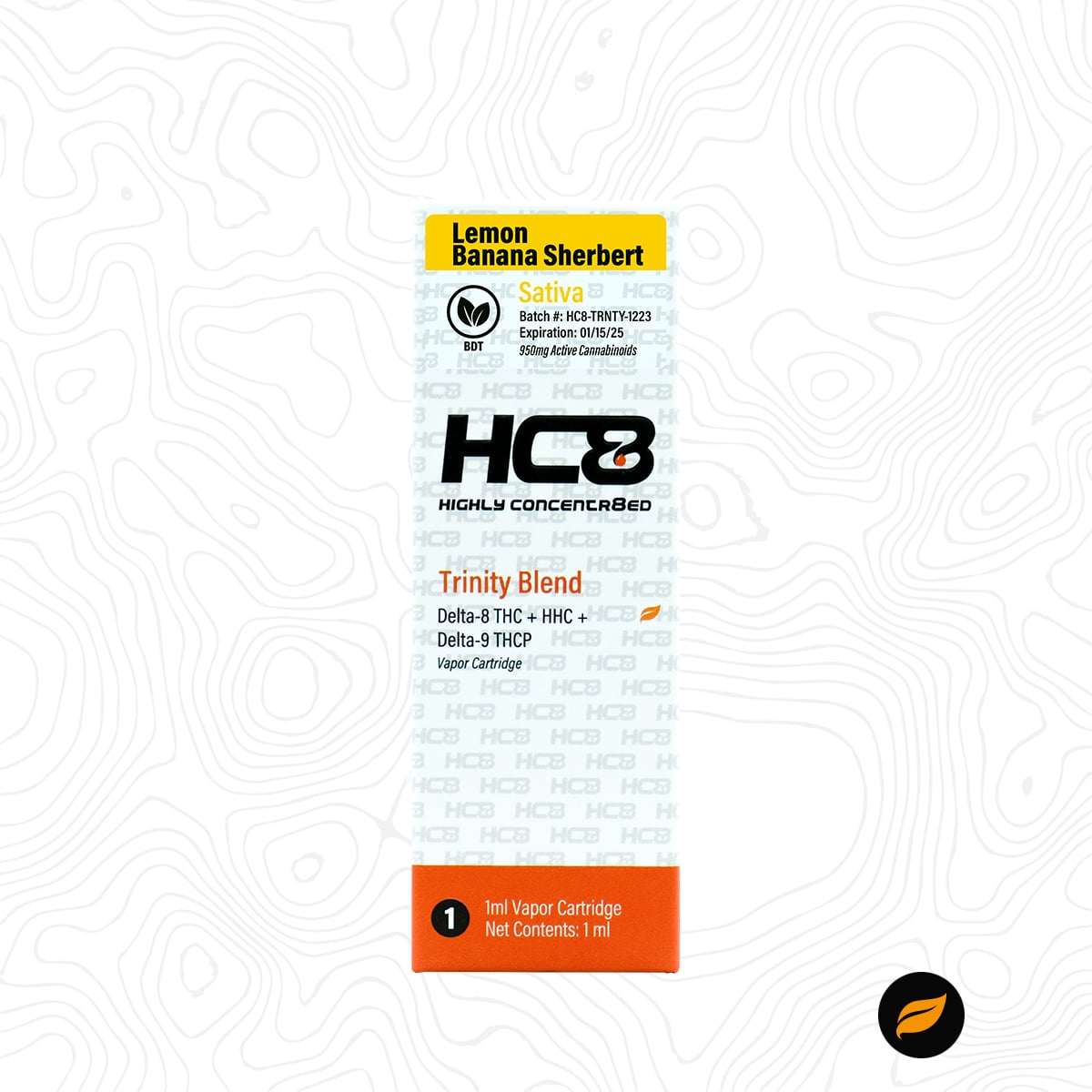 Trinity Blend Cart – Triple-Cannabinoid Vape Cartridge – Highly