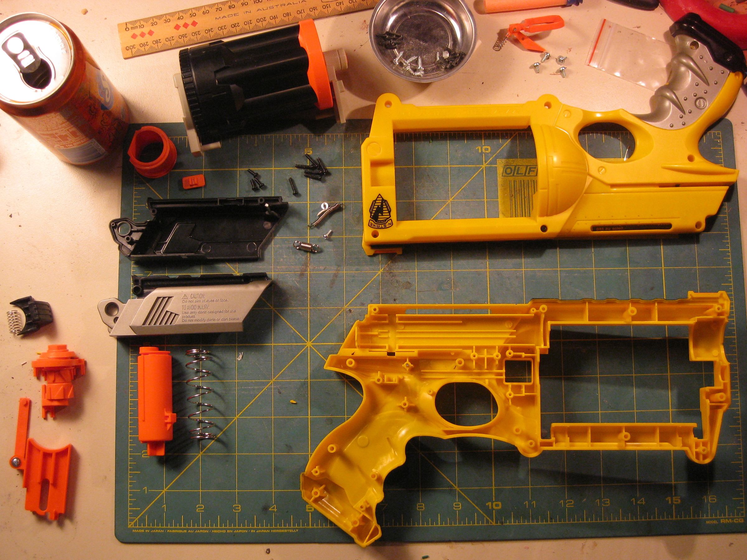 Nerf Maverick Video Modification Guide : 7 Steps (with Pictures