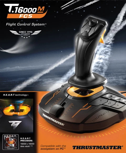 NeweggBusiness - Thrustmaster T16000M FCS Flight Stick for PC, VR
