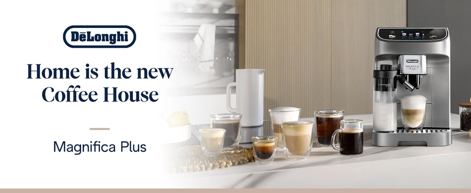 De'Longhi Magnifica Plus Bean-to-Cup Espresso and Cappuccino