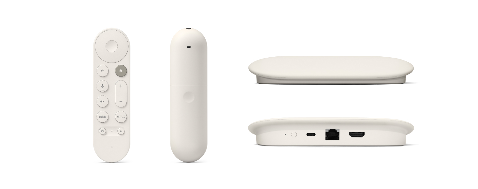 Google TV Streamer Device (4K) in Porcelain Finish | Abt