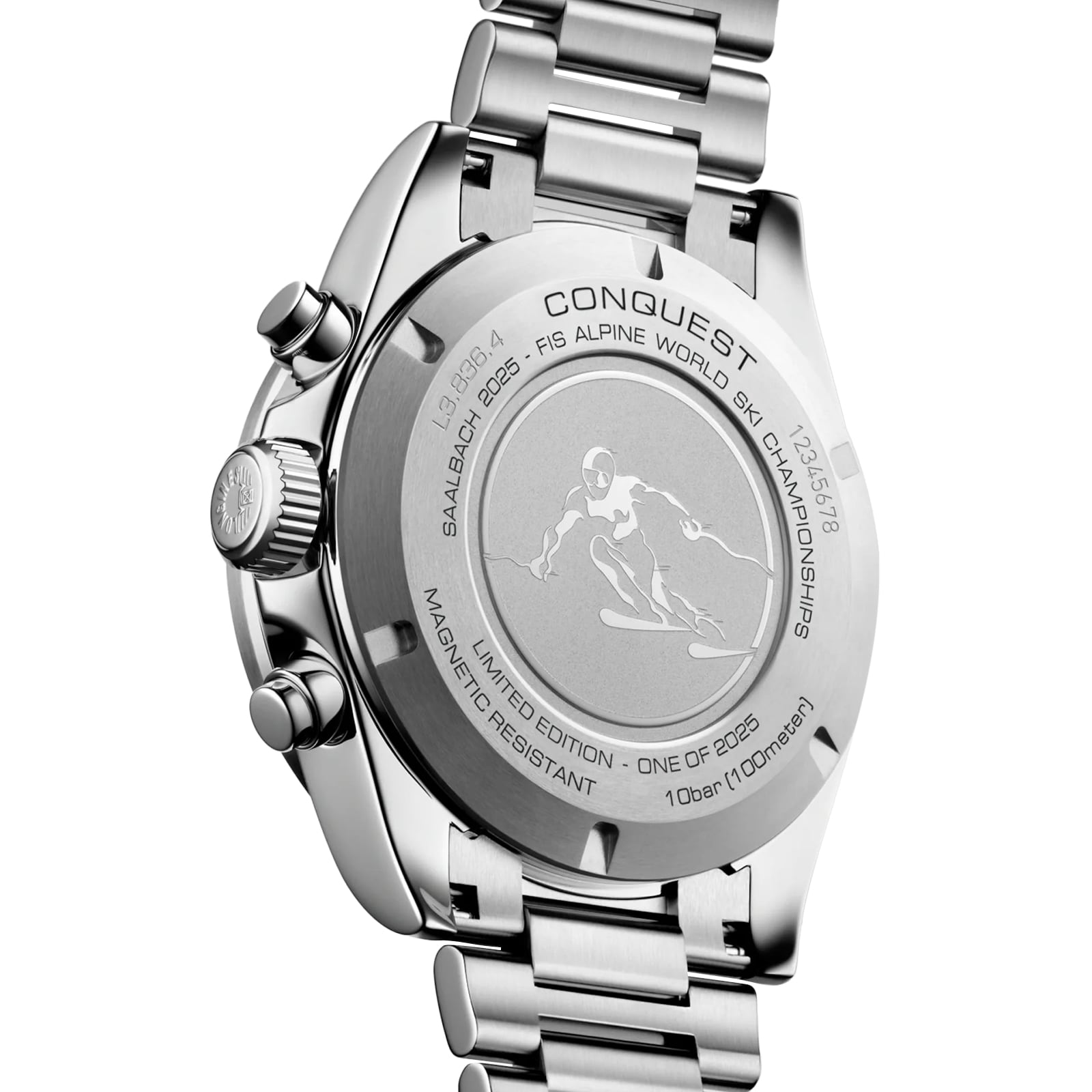 Longines Conquest Chrono Ski Edition 42mm Mens Watch L38364529