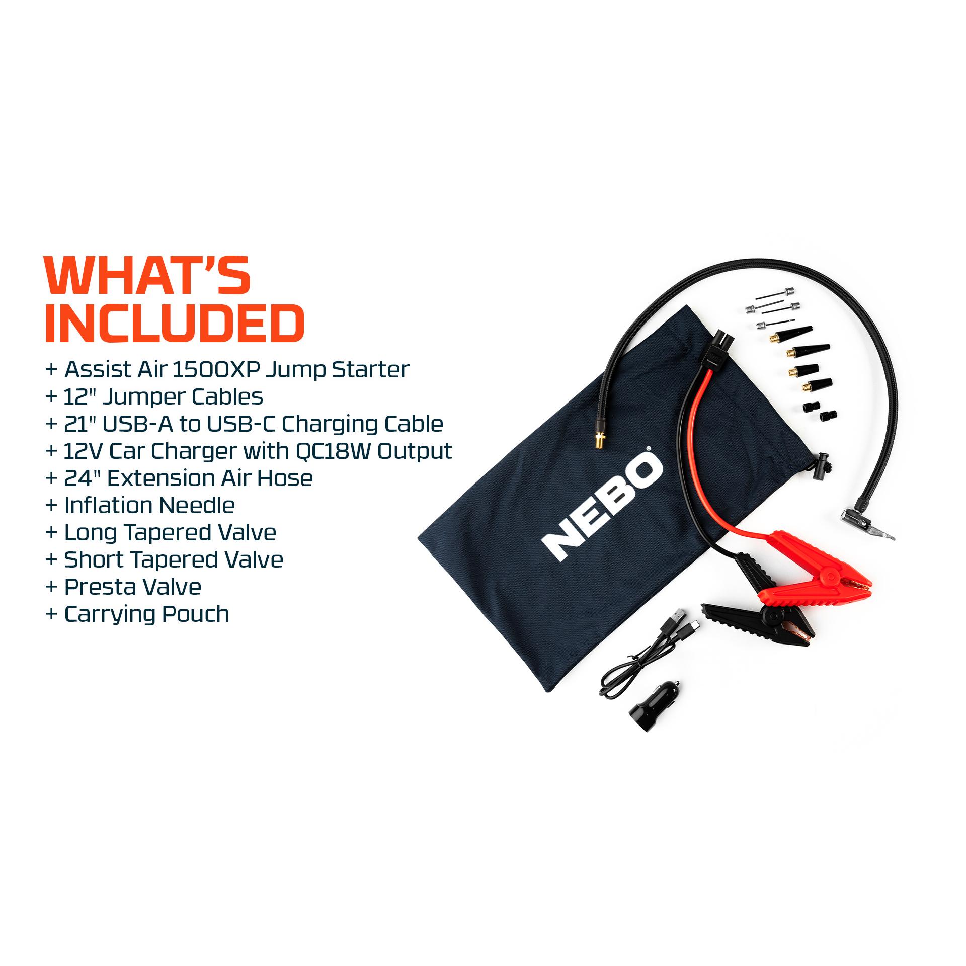 Nebo Assist Air 1500XP Jump Starter | AutoZone