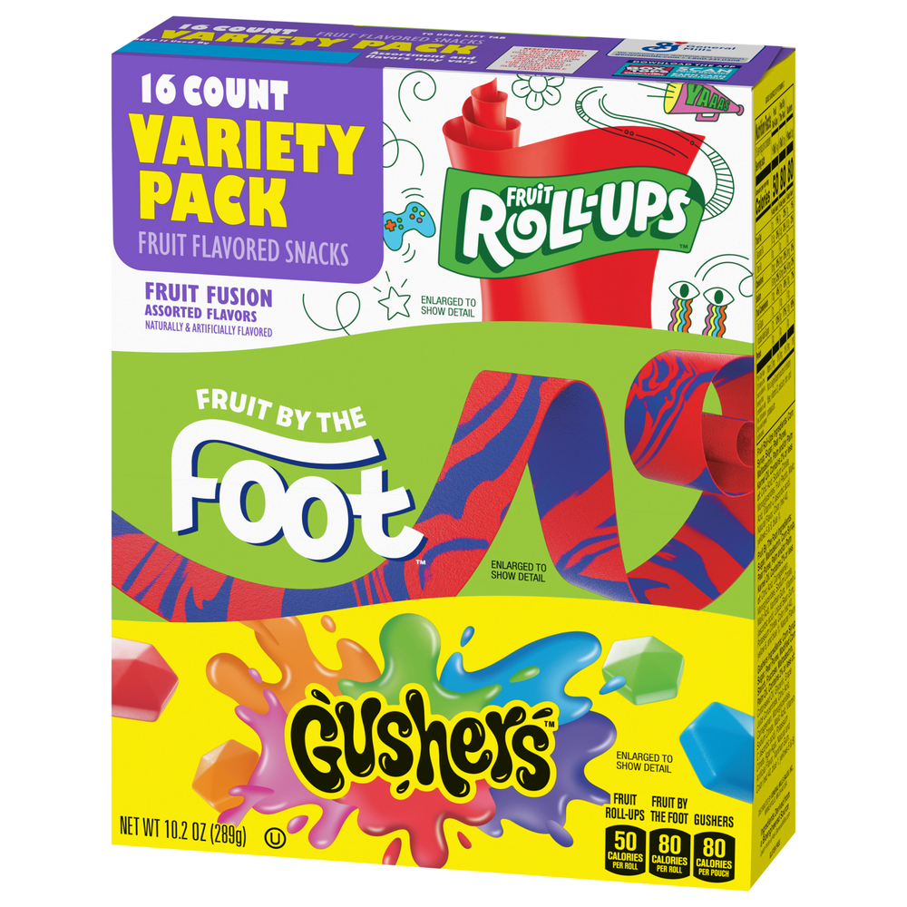 General Mills Fruit Fusion Assorted Flavors Fruit Flavored Snacks