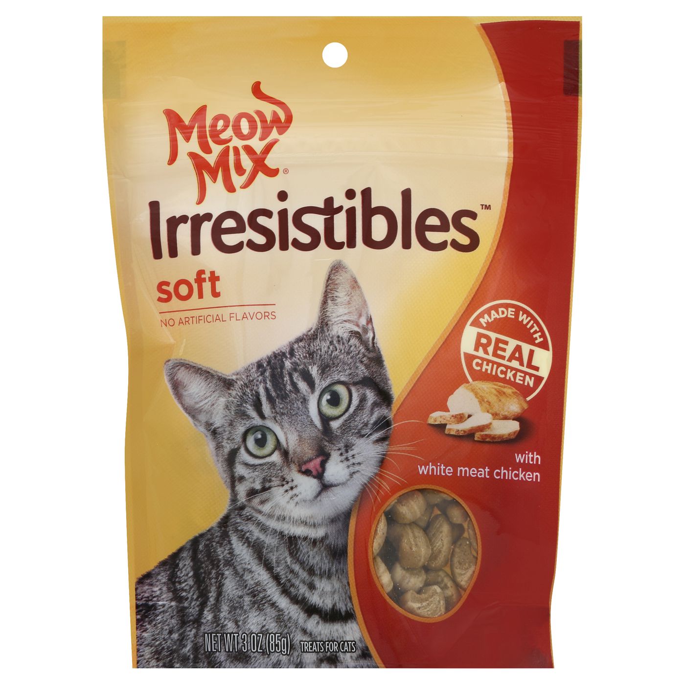 Meow Mix Irresistibles Soft Chicken Cat Treat