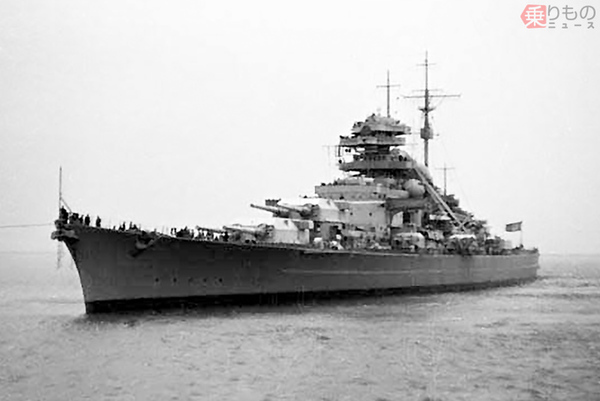 ドイツ最大の戦艦「ビスマルク」が竣工した日-1940.8.24 大和型の
