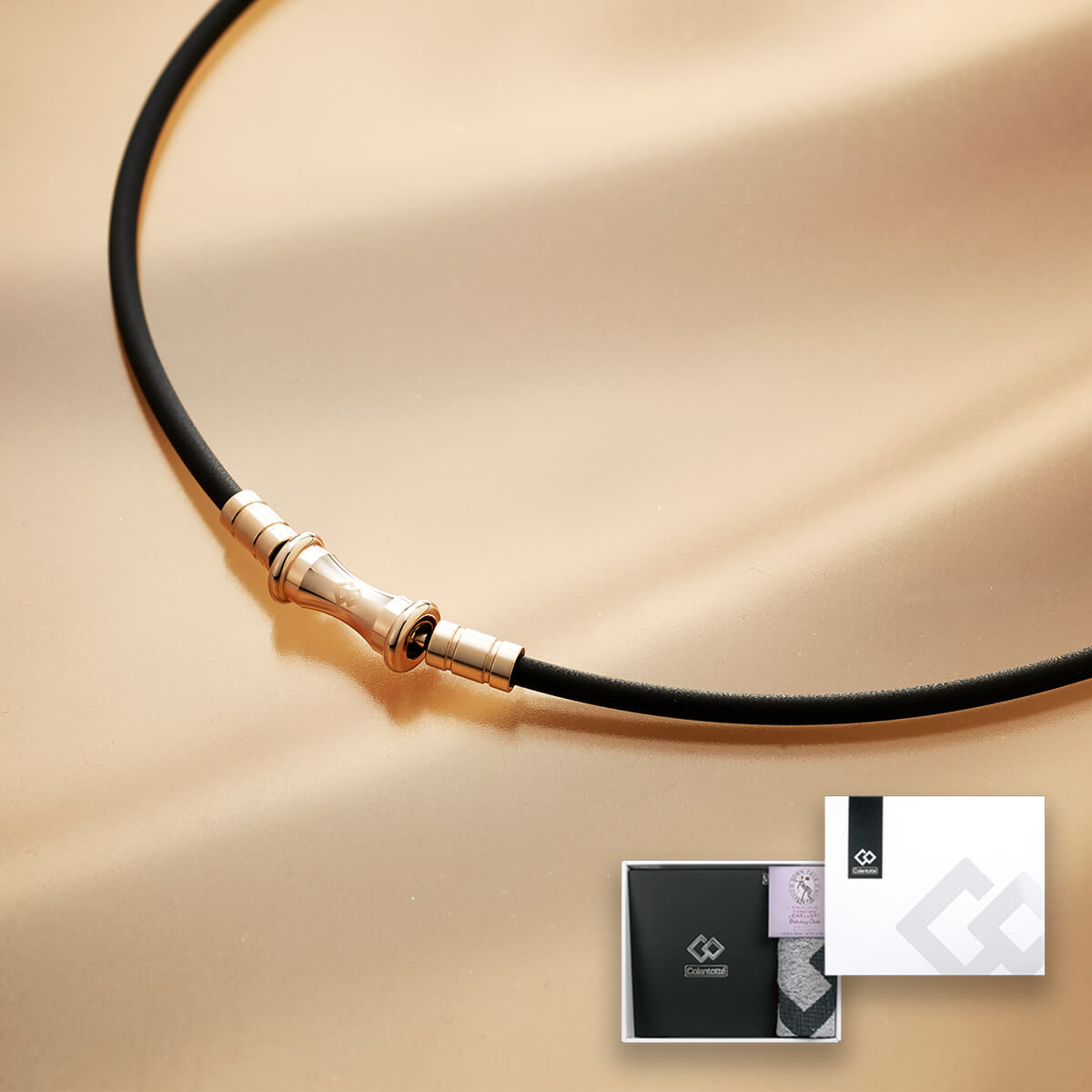 コラントッテ TAO ネックレス スリム RAFFI mini【シャンパンゴールド