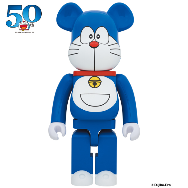 ドラえもん50周年記念「BE@RBRICK 1000％」が新発売！｜ドラえもん