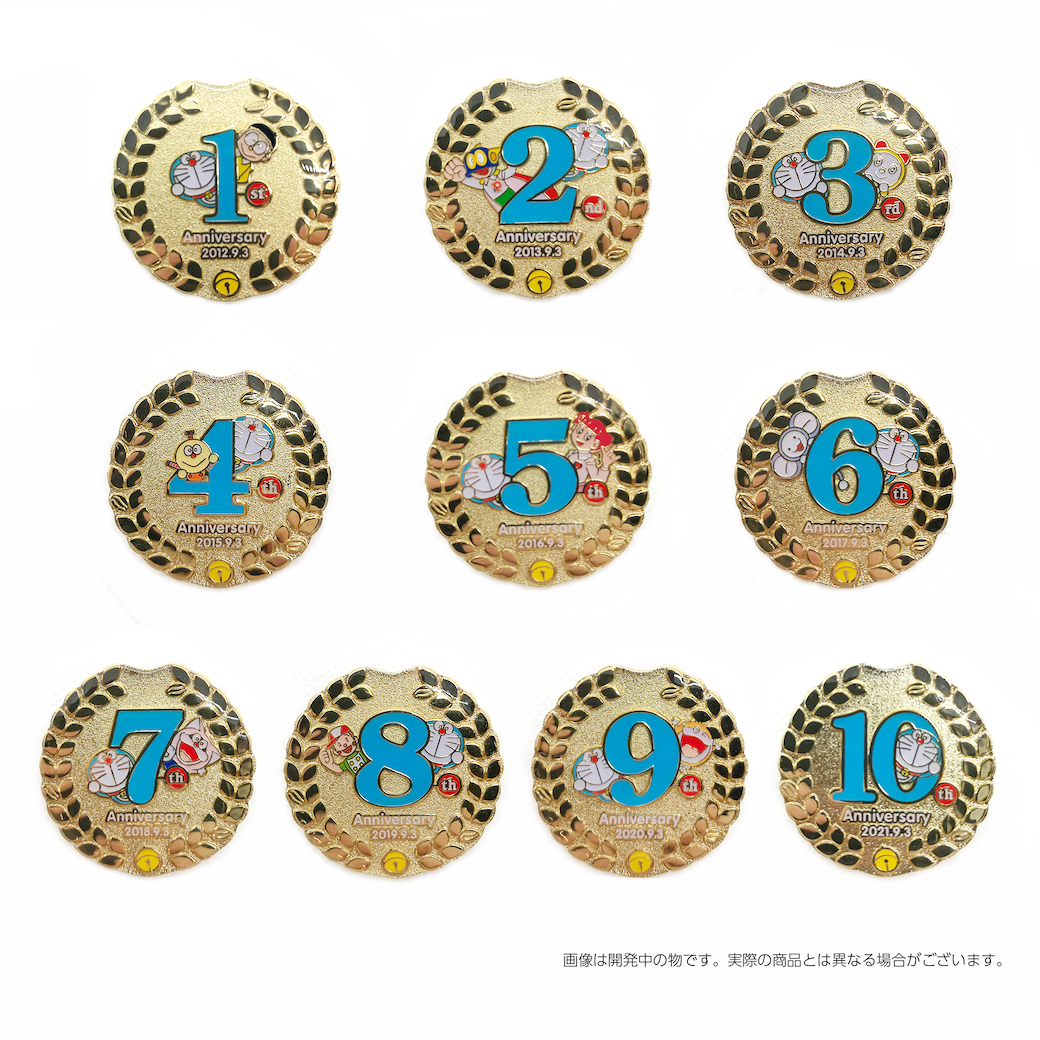 オンラインストア限定発売！10th Anniversary PINS COLLECTION 2011.9