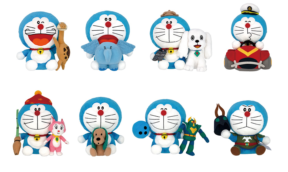 ドラえもん映画40作記念 DORAEMON THE MOVIE 40 FILMSぬいぐるみ 未来