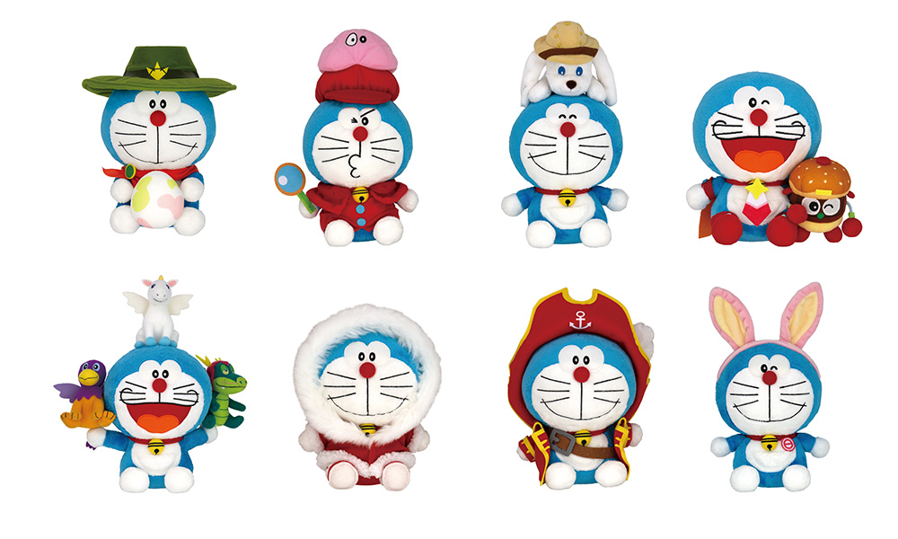 ドラえもん映画40作記念 DORAEMON THE MOVIE 40 FILMSぬいぐるみ 未来