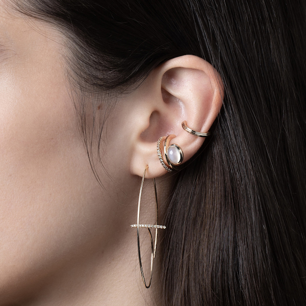 GOSSAMER ロングバー ダイヤモンド ブレスレット