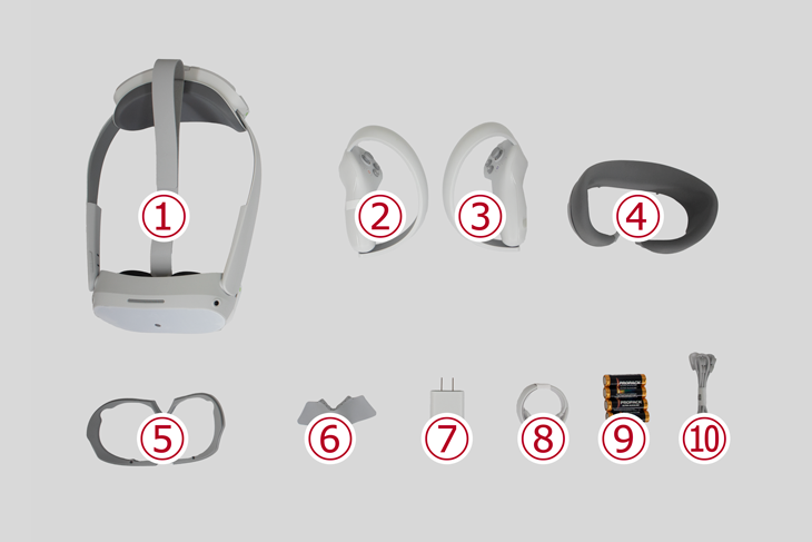 PICO 4 128GB VRヘッドセット｜ kikito[キキト] -ドコモの家電レンタル