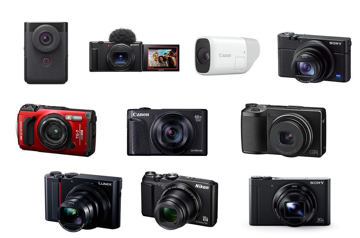 プロおすすめの最強コンデジ12選を徹底紹介！スマホ・ミラーレス一眼と