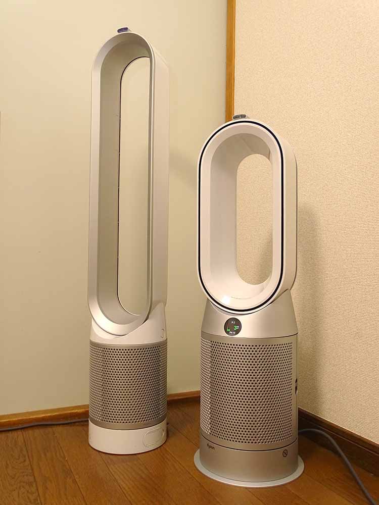 ダイソンのファンヒーター付き空気清浄機の効果は？アレルギー持ちの
