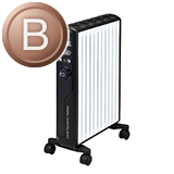 デロンギ マルチダイナミックヒーター Wi-Fiモデル MDHAA15WIFI-BK