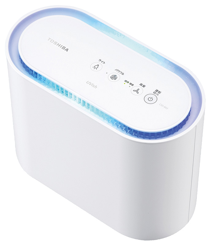 ウイルス抑制・除菌脱臭用UV-LED光触媒装置 UVish 東芝ライテック