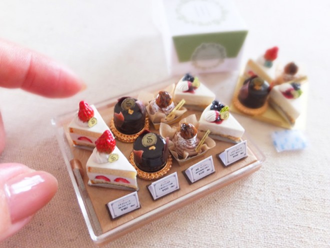 指先サイズのケーキが10万円? 人気ミニチュア作家が明かす“まるで本物