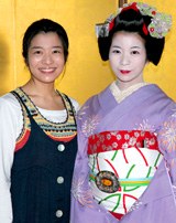 三倉佳奈、憧れの“舞妓”姿で朝ドラ完走宣言！ | オリコンニュース