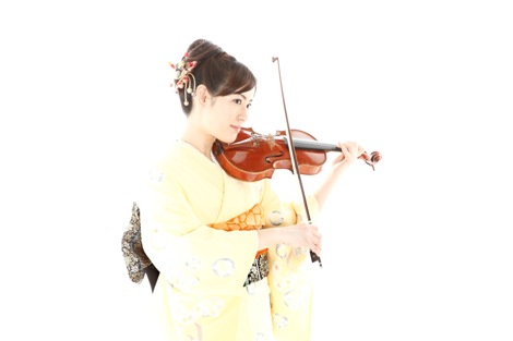ミス着物」の松本蘭、バイオリニストでCDソロデビュー | オリコン