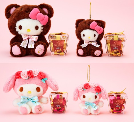 人気コラボが今年も登場！ キティ＆マイメロ×ゴディバのバレンタイン