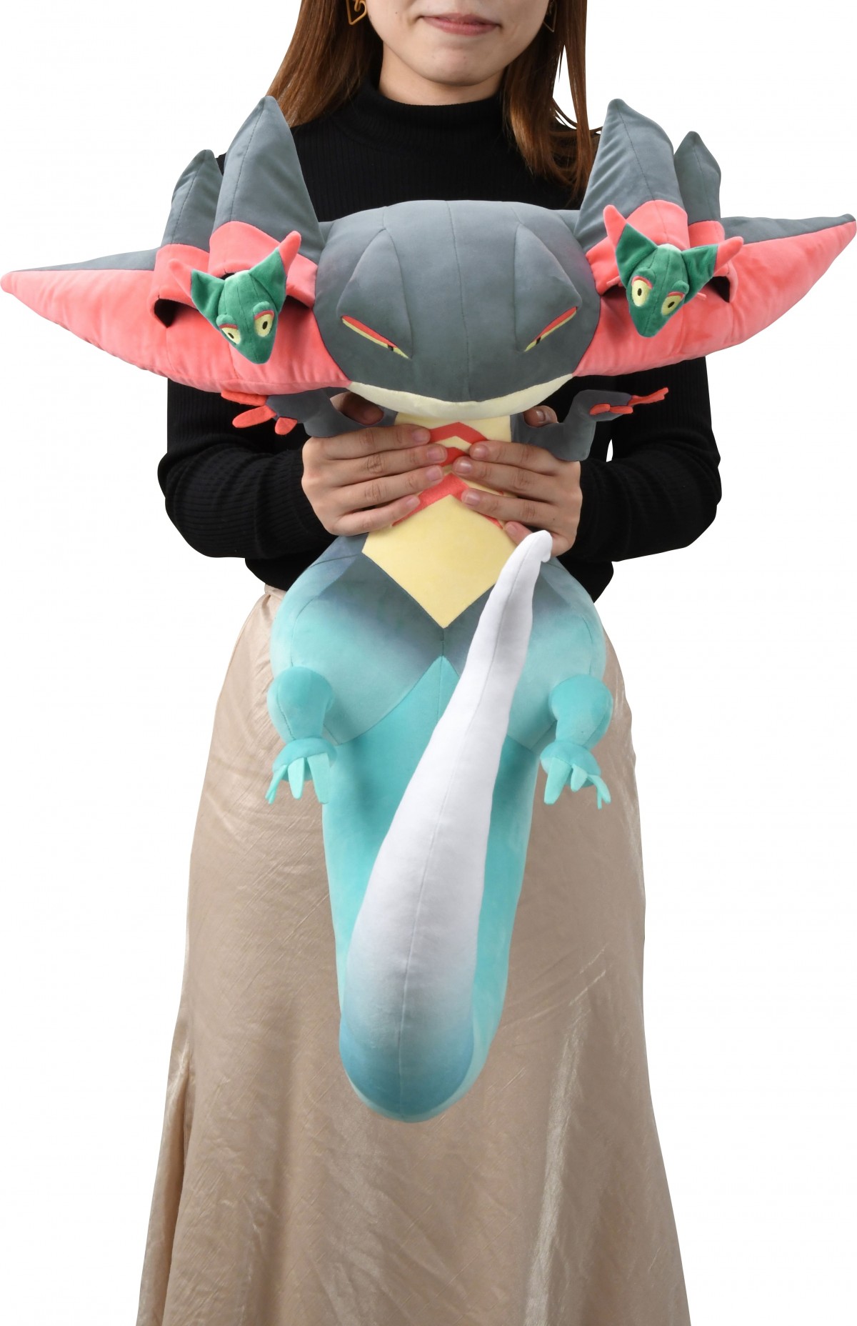ポケモン』ドラパルトの特大ぬいぐるみ発売決定、予約開始 ギミックに