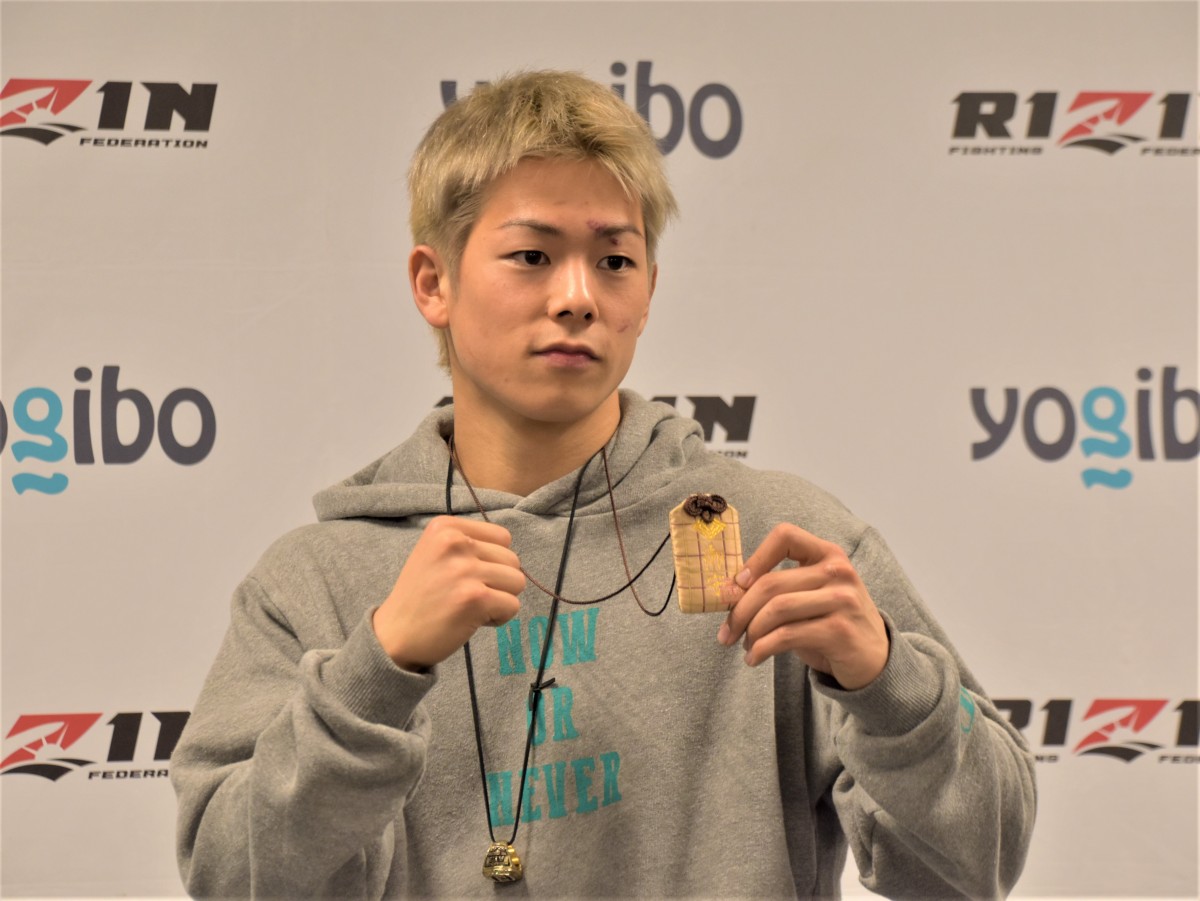 RIZIN】デビュー戦快勝の三浦孝太「今まで生きてきて一番うれしい瞬間