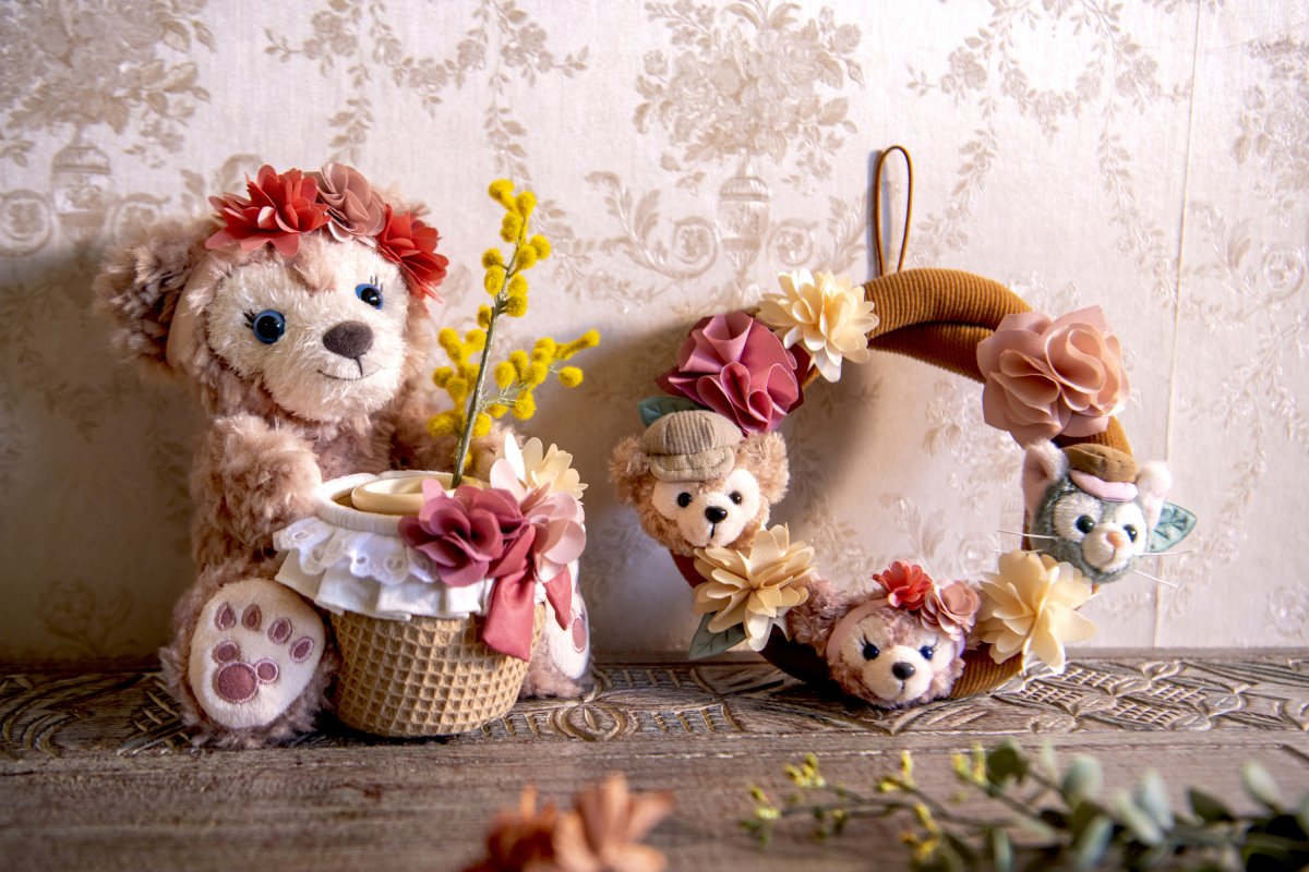 ダッフィー、新年1発目はジェラトーニ＆シェリーメイ！初登場の