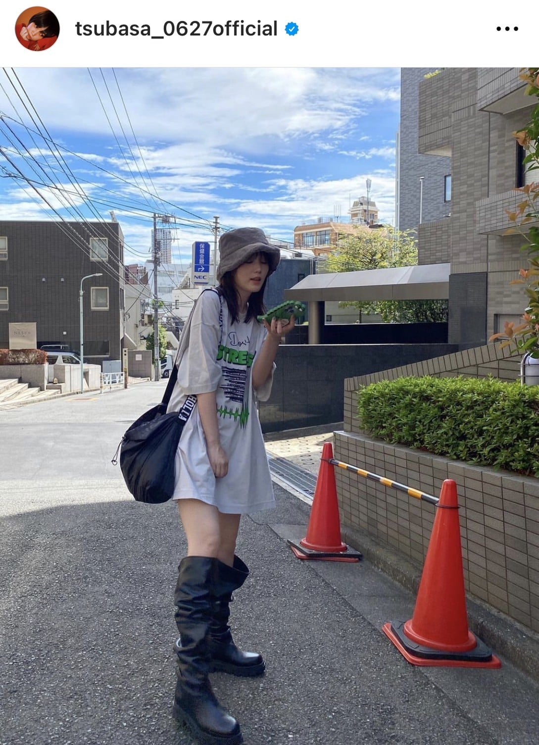 画像・写真 | 本田翼、太もも全開なビッグT姿「絶対領域さいこー