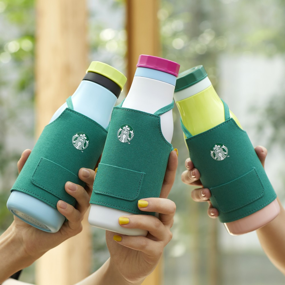 スタバ】オンラインストア限定『カスタムボトル』発売 “グリーン