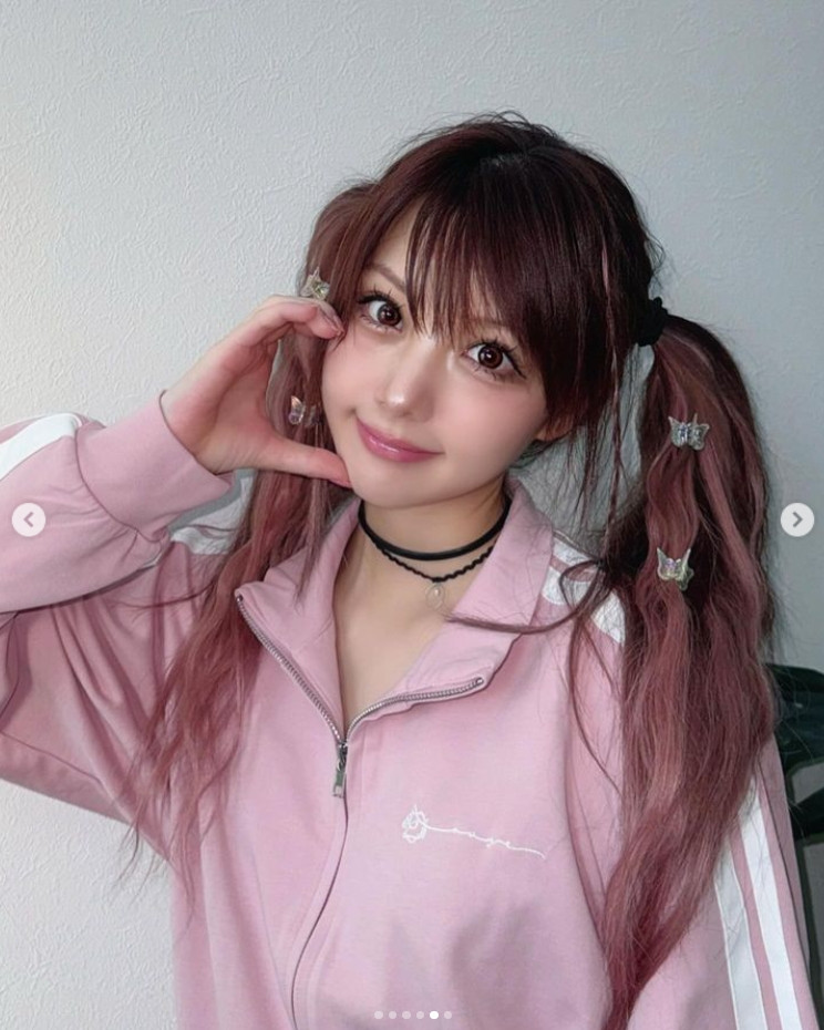 田中れいな、妊娠中の姿に衝撃！ ド派手な髪色×ジャージで「現役JK