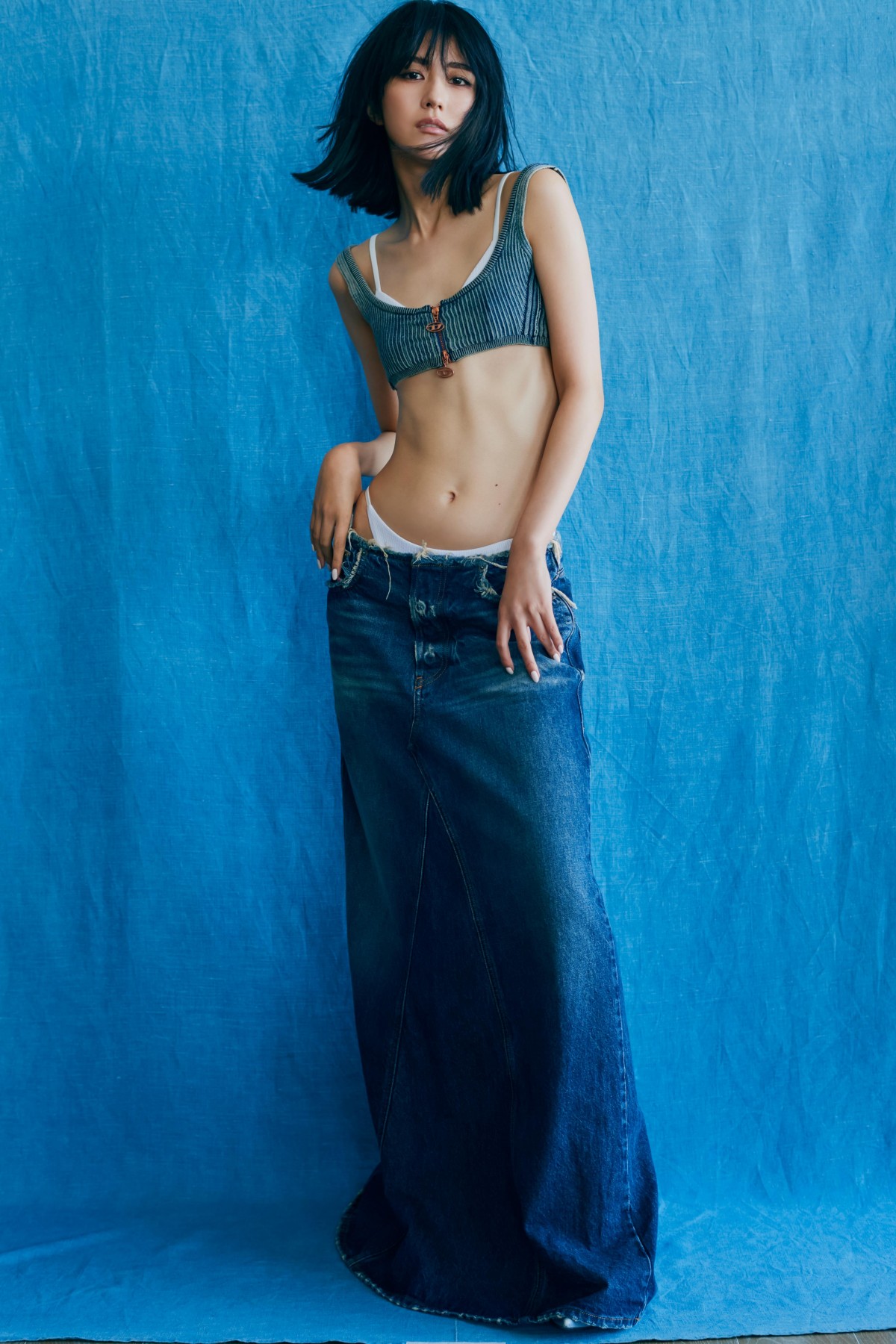 櫻坂46土生瑞穂、“クールセクシー”に大胆コーデ ブラトップでヘルシー