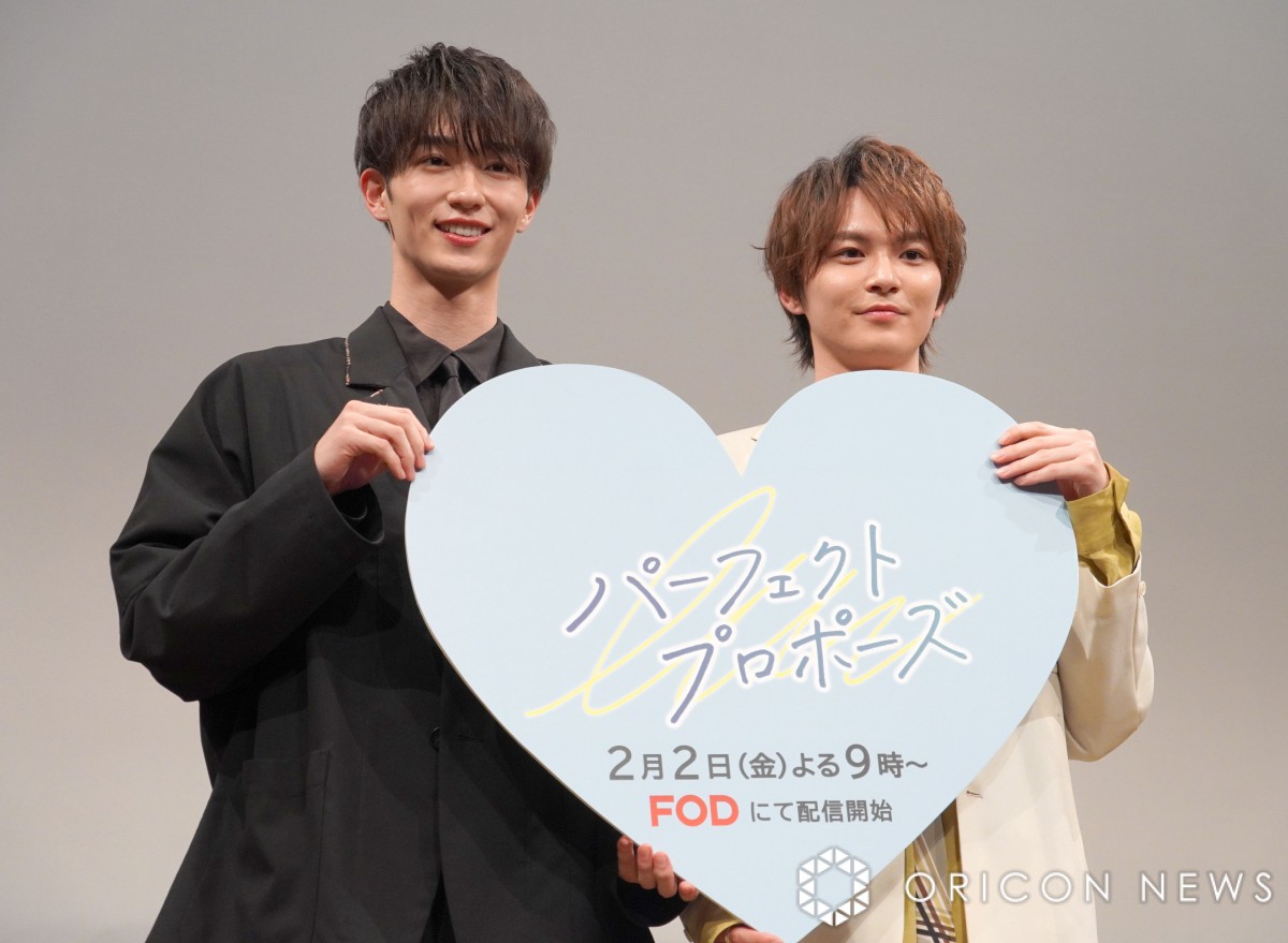 金子隼也、野村康太の肉体美に夢中 撮影合間は「ずっとプニプニ