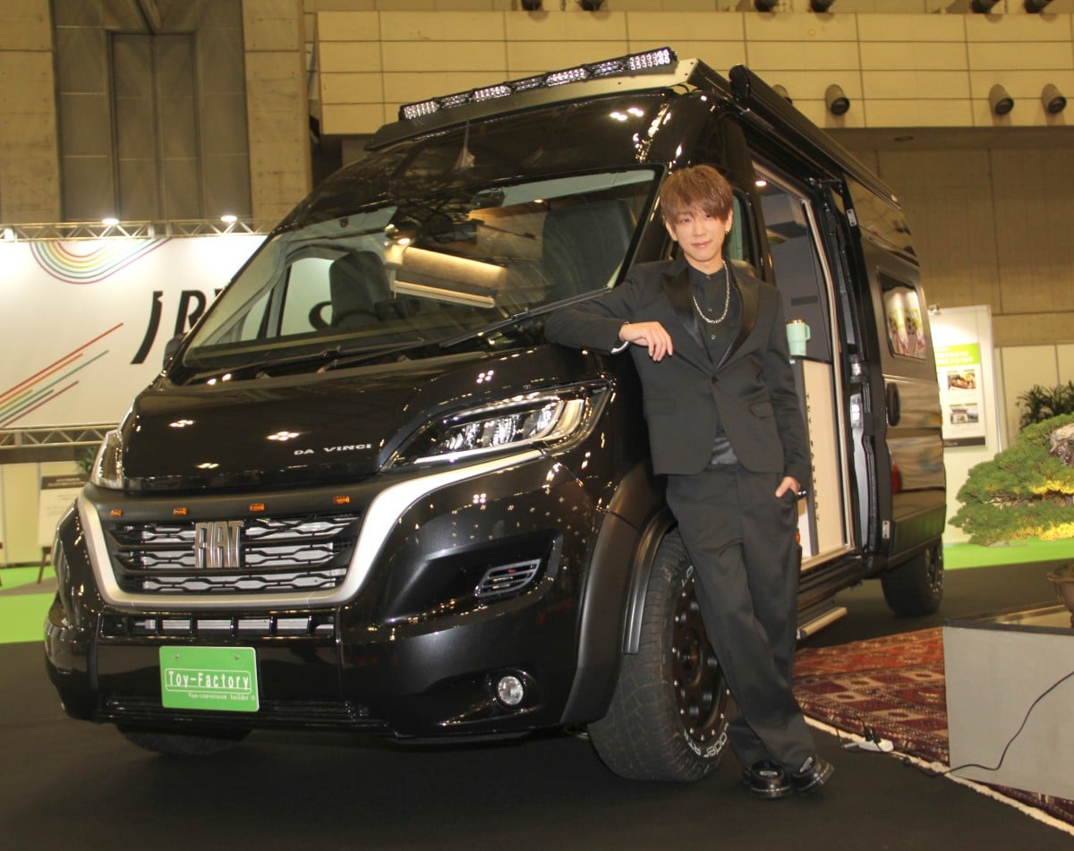 小山慶一郎、貸与された車フル稼働 キャンピングカー1年で15回以上