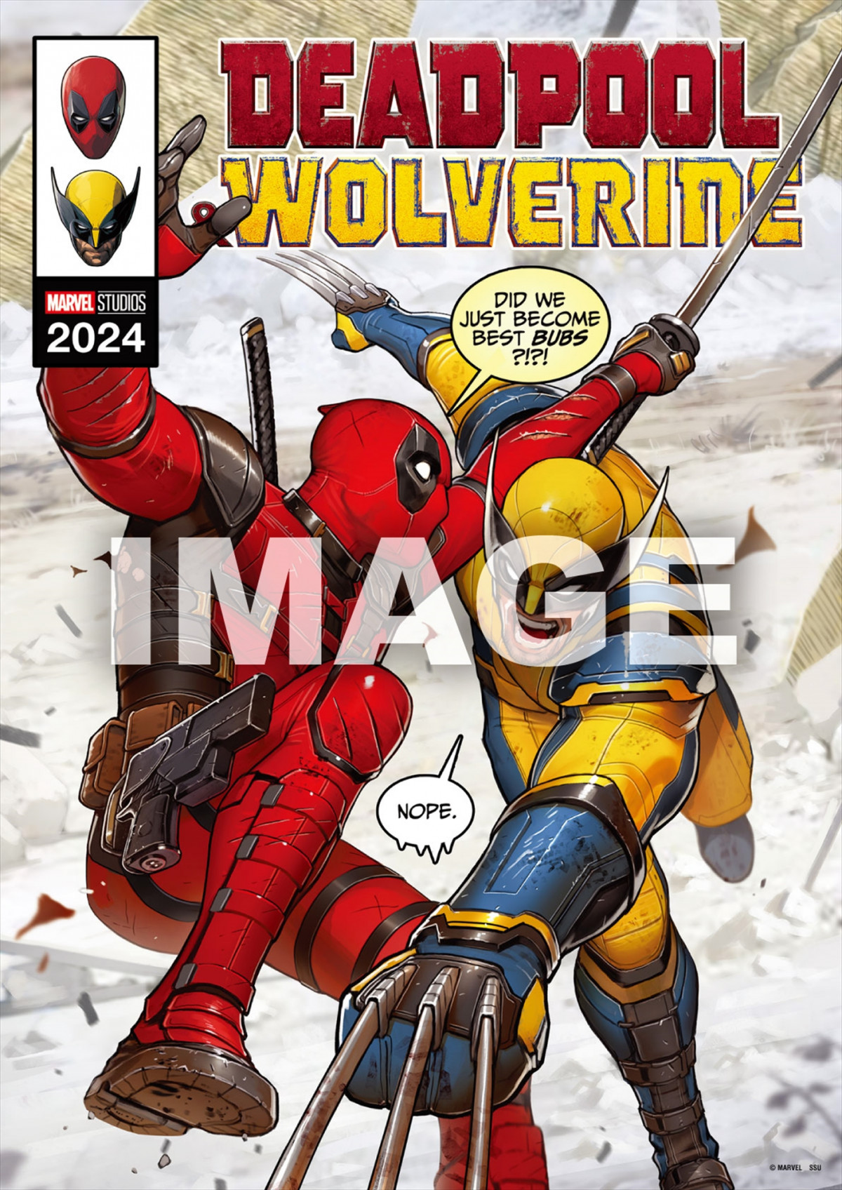 Happyくじに『デッドプール＆ウルヴァリン』登場、7・24発売開始【景品