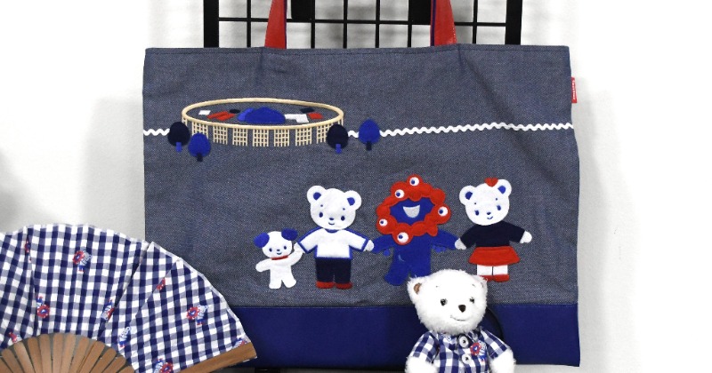 万博】神戸っ子だけでなく注目 ファミリアの手提げに「ミャクミャク