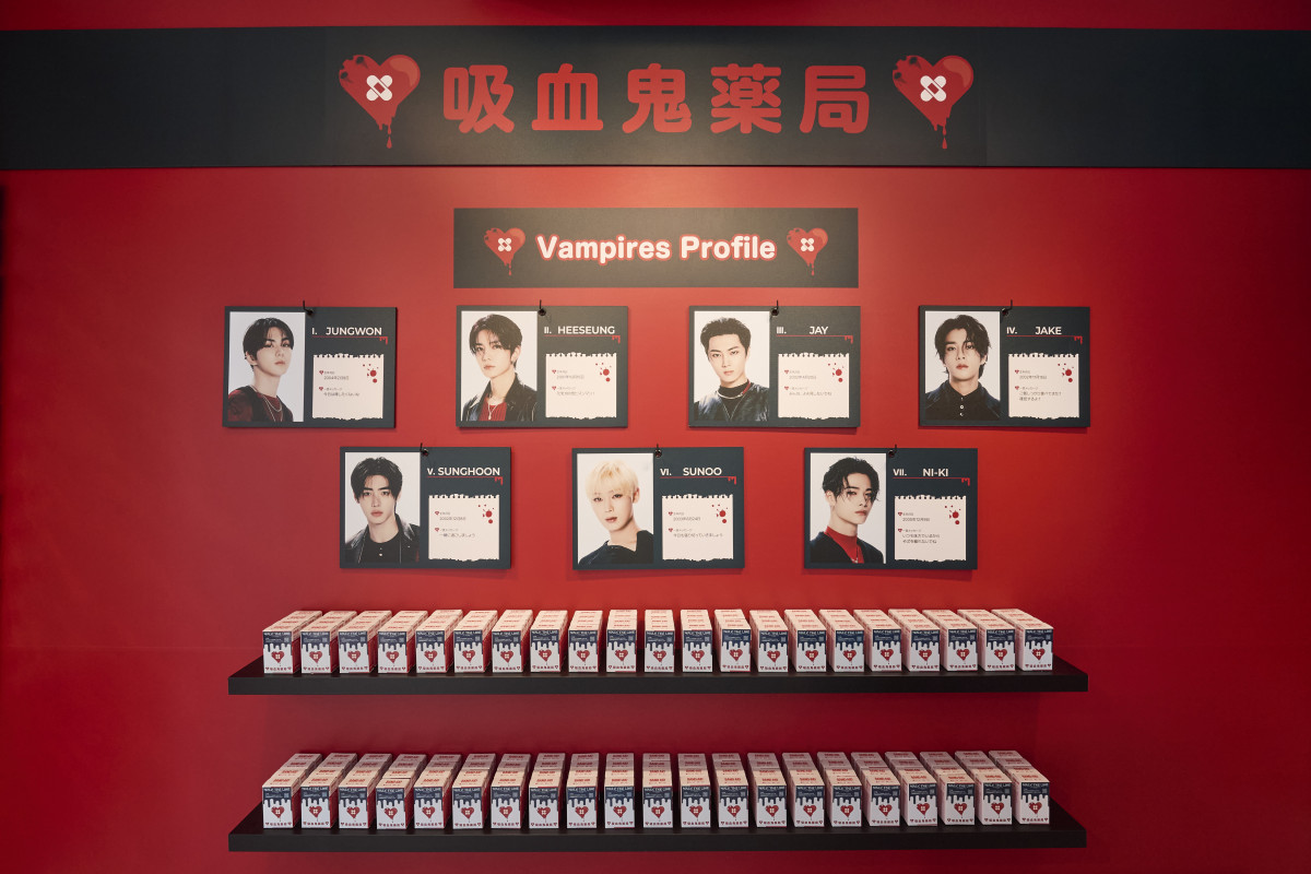 ENHYPENのゲリライベントが話題に ヴァンパイアコンセプトを楽しめる