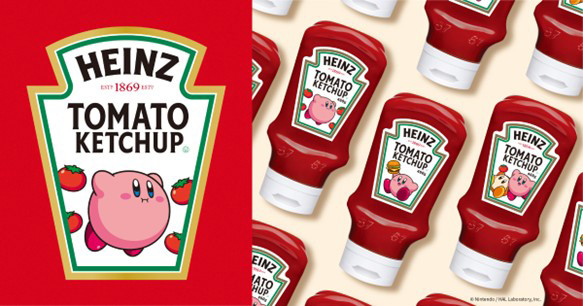 星のカービィ」×トマトケチャップ「ハインツ」再コラボ 限定