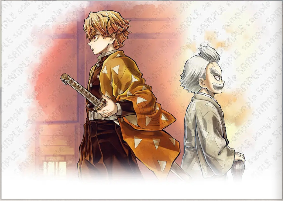 鬼滅の刃』新たな入場者特典配布へ 善逸VS獪岳のイラストボード