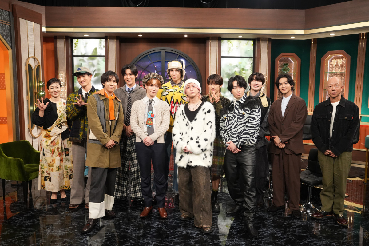 Snow Man、今年を表す「漢字」を発表 11・8『with MUSIC』にBE:FIRST