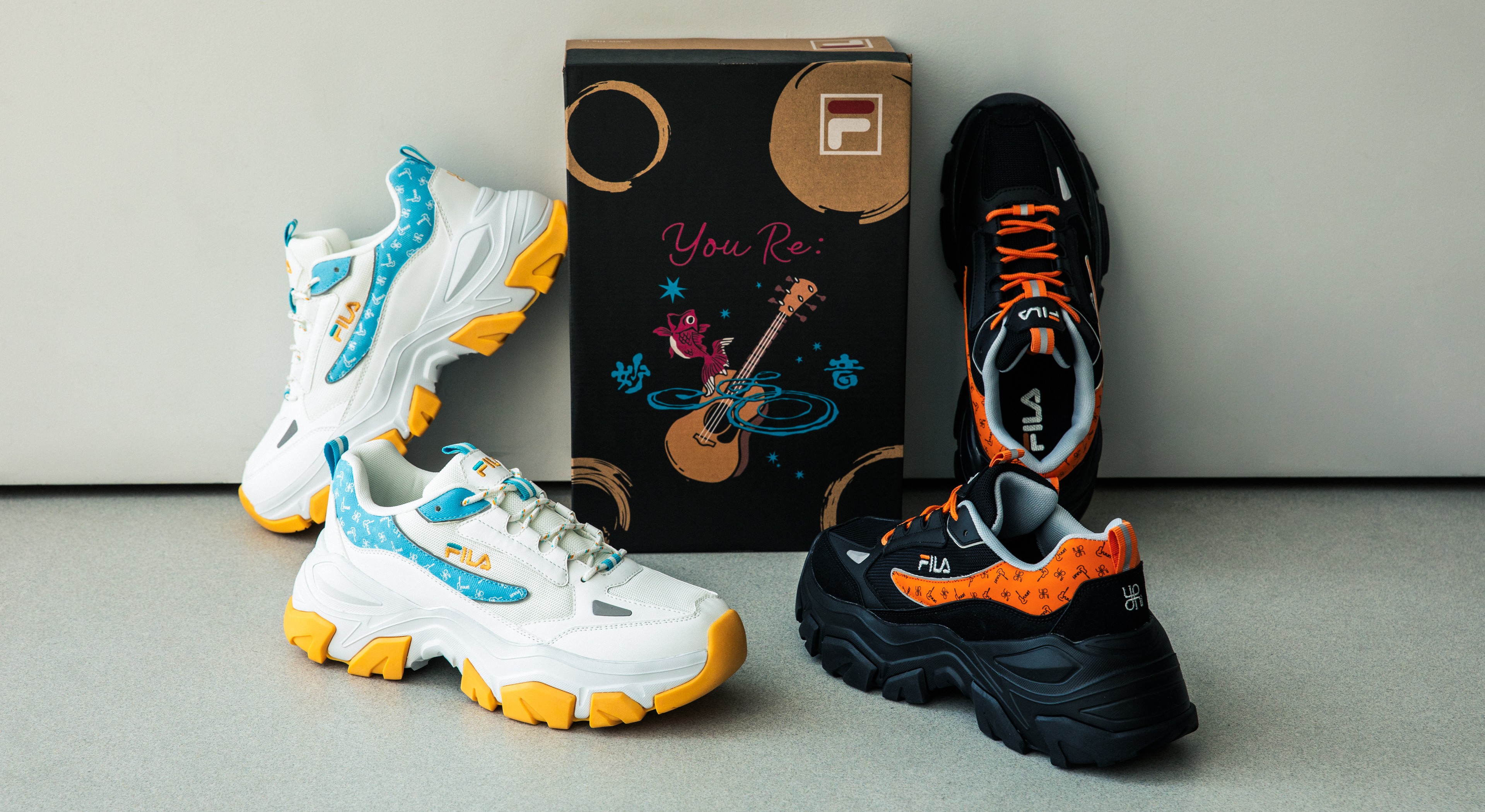 優里×FILAコラボスニーカー第2弾が登場 完全オリジナルカラー＆優里