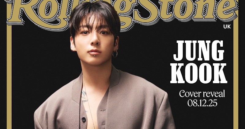 BTS・ジョングク、裸にジャケットで肉体美チラリ 『Rolling Stone