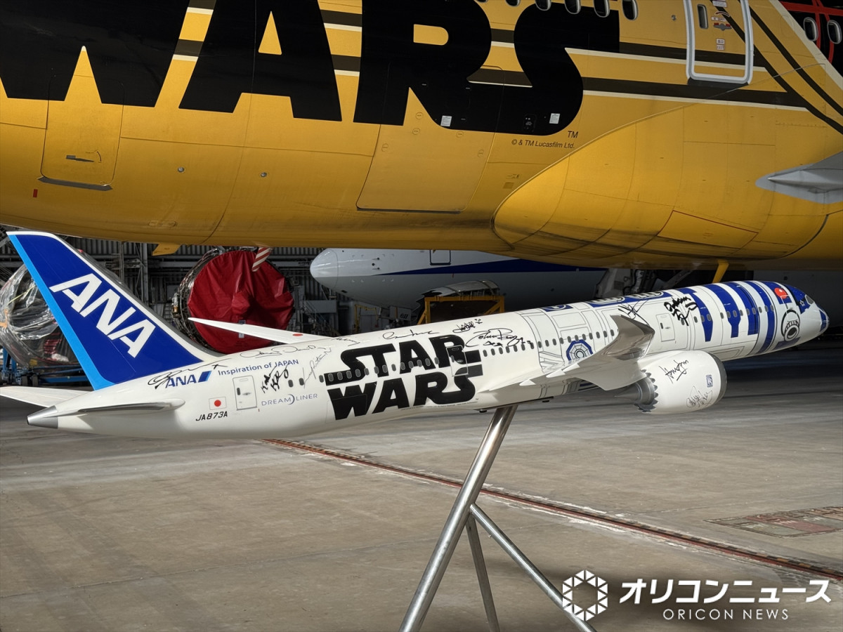 画像・写真 | ANA×「スター・ウォーズ」特別塗装機「C-3PO ANA JET