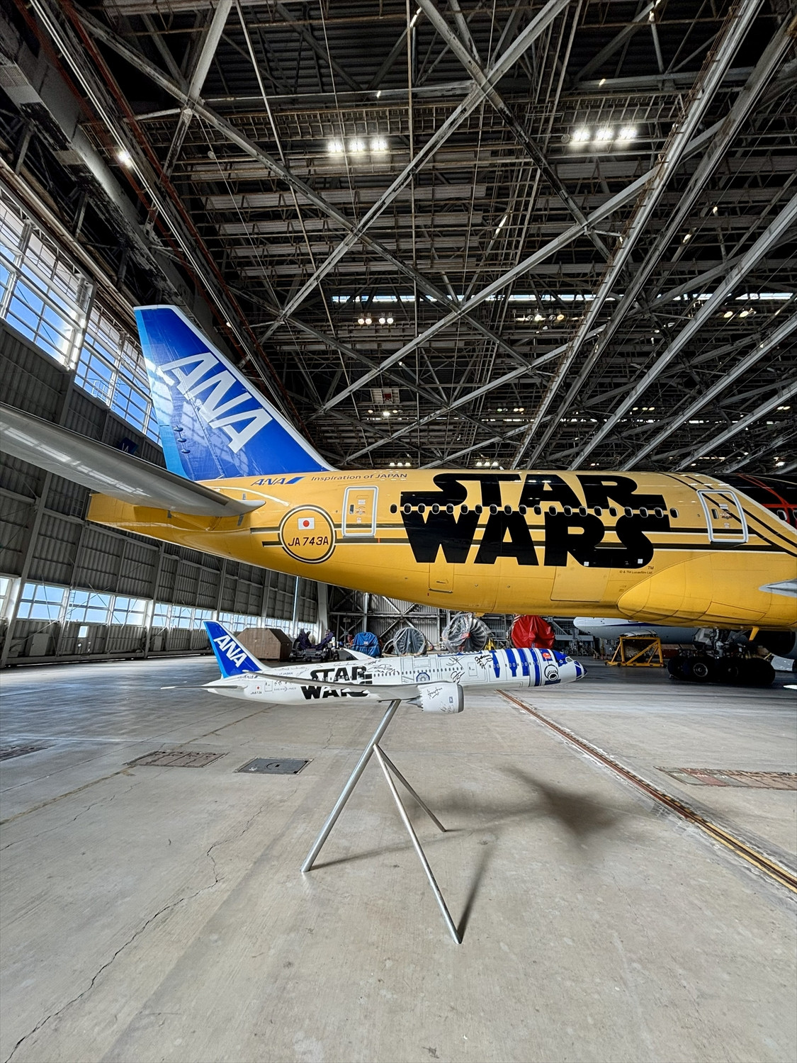 画像・写真 | ANA×「スター・ウォーズ」特別塗装機「C-3PO ANA JET