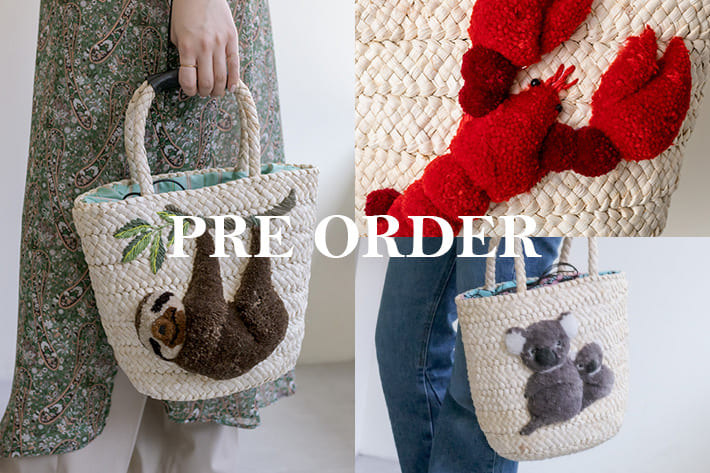 毎年人気の《キャラカゴバッグ》が今年も登場！ | ear PAPILLONNER